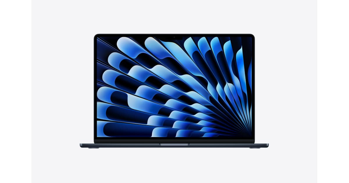 Apple MacBook Air 15.3" M5 16GB/512GB SSD — MIDNIGHT